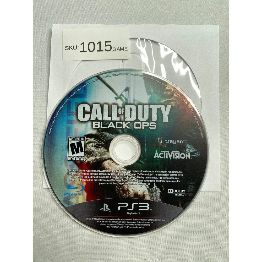 Call of Duty Black Ops Sony PlayStation 3